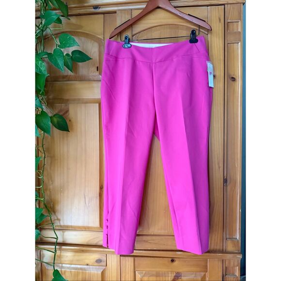Investments Petite The Park Ave Fit Pull On Secret Support Pant SZ 14/P NWT - Picture 1 of 12